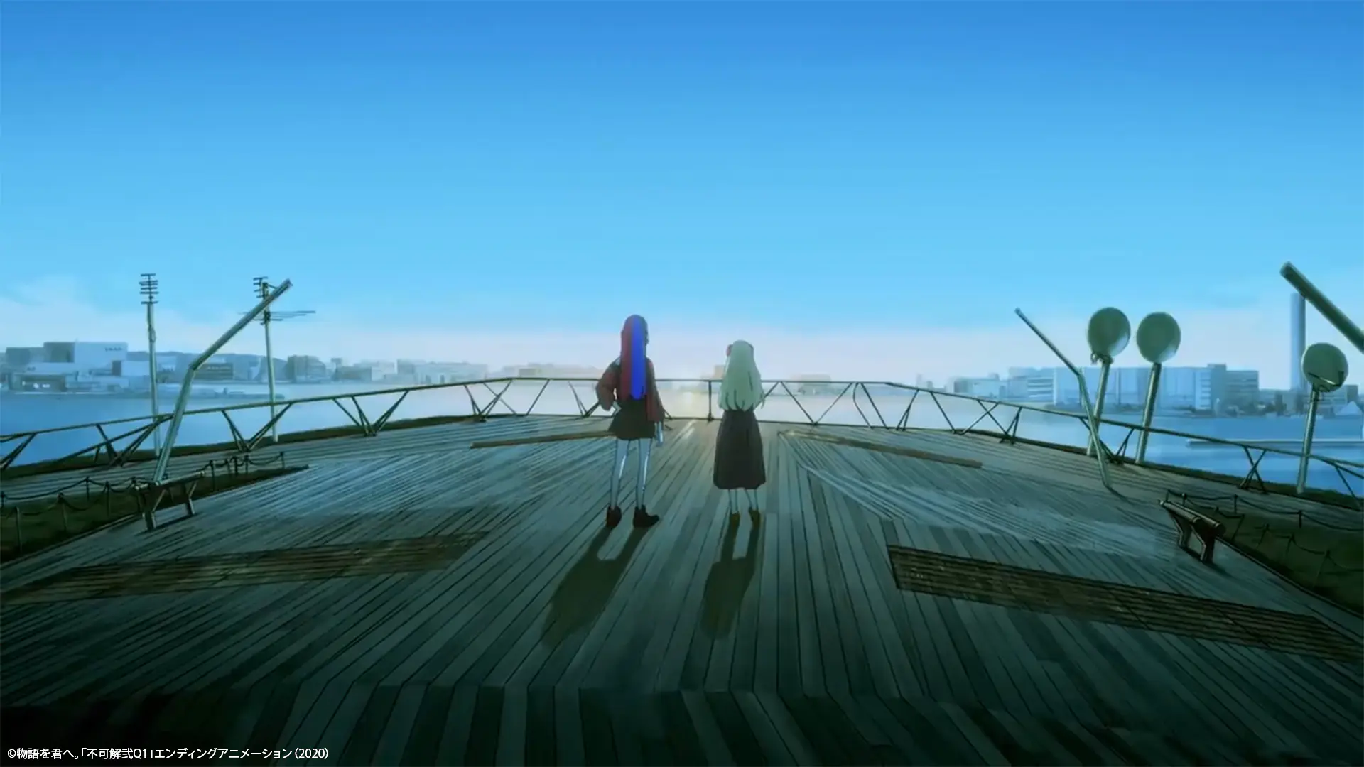 不可解弐Q1 エンディングアニメーション「物語を君へ。」:スクリーンショット