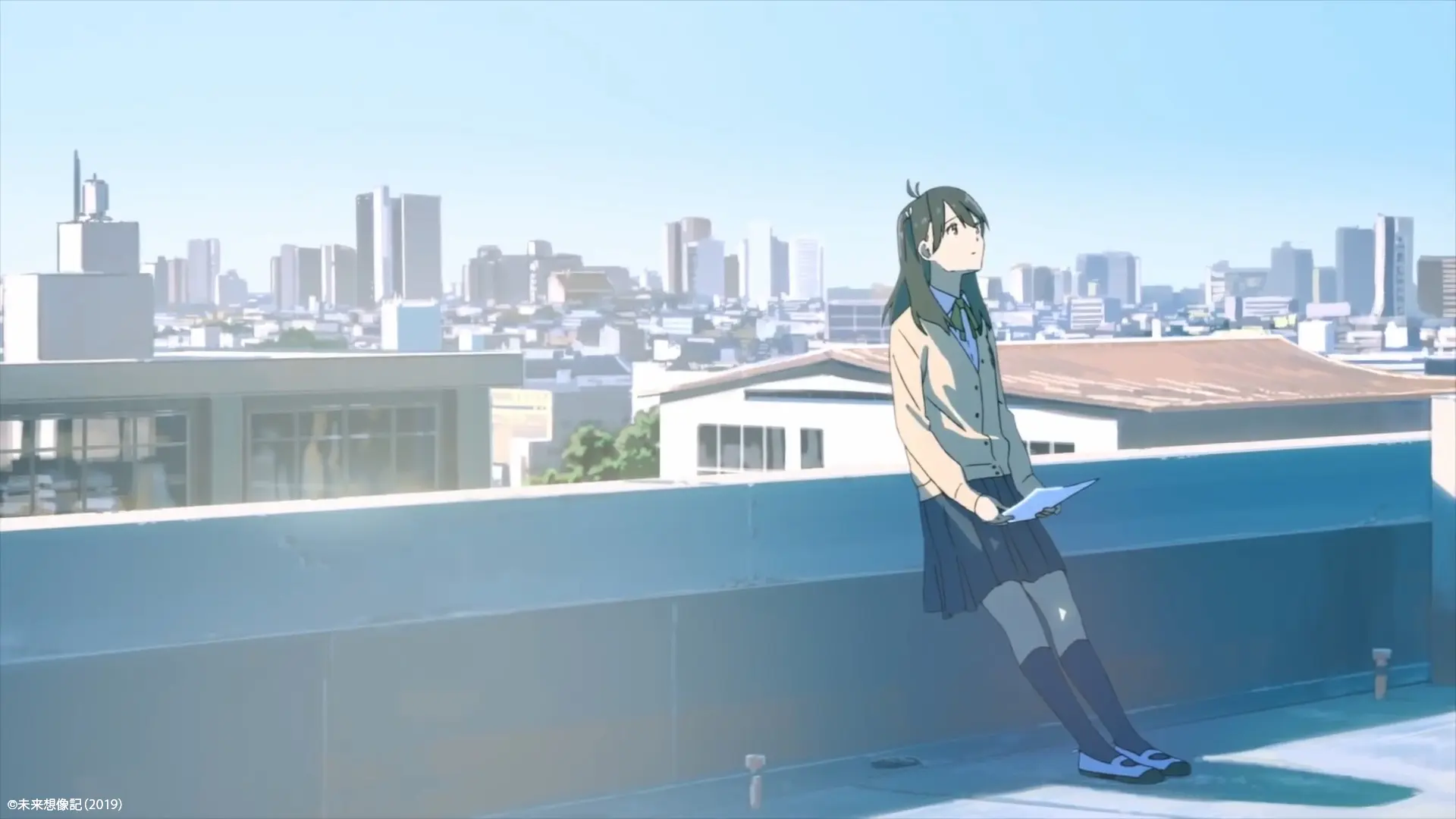 LINEノベル イメージムービー「未来想像記」:スクリーンショット