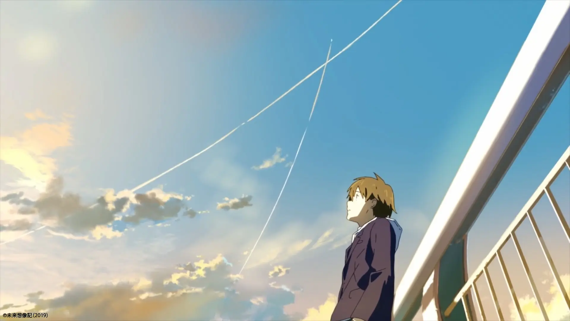 LINEノベル イメージムービー「未来想像記」:スクリーンショット